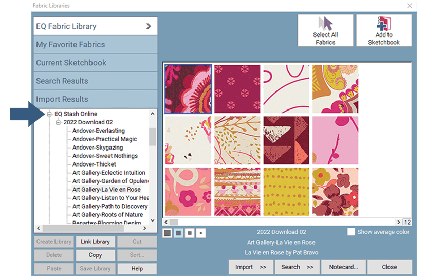 Fabric Library